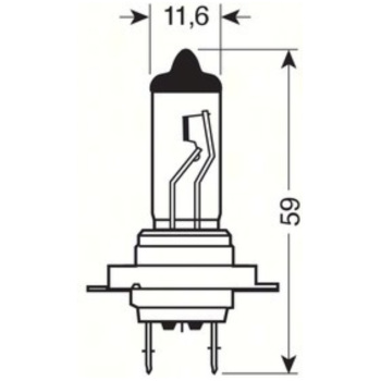 bts-ersatzteile.de :  H7 Lampe 12V. 100W PX26D 12V Halogen lamp - (H7) 1 pcs D/Blister 