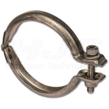 bts-ersatzteile.de :  HJS 92 mm Auspuffklemmschelle aus Edelstahl für PKW und NKW 