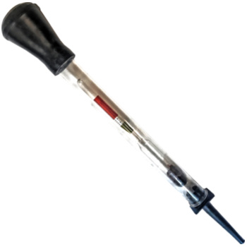 bts-ersatzteile.de : Pfefferkorn Säuredichteprüfer – Präziser Akku-Zustandsanzeiger mit 15 cm Glas-Zy