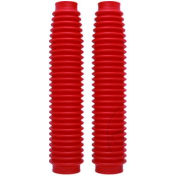 bts-ersatzteile.de : Faltenbalg Set 350 x 41 mm rot von Polisport - 55 mm oben, 41 mm unten