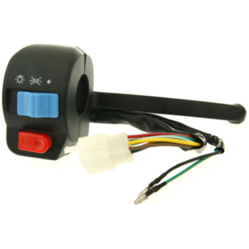 bts-ersatzteile.de :  Armatur Schalterelement Lenker rechts mit Bremshebel und E-Start für 4-Takt Scoo 