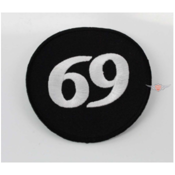 bts-ersatzteile.de : Langlebiger Moped Garage Patch – Aufnäher 73mm aus Polyester für Mofa Jeans Mofa