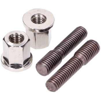Gewinde Auspuff Stehbolzen Set Naraku inkl. Muttern - M6/M7x30 Lux
