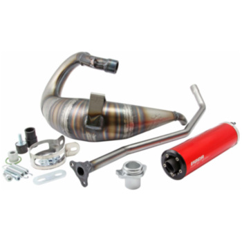 Schalldämpfer Auspuff VOCA Cross Rookie 50/70ccm Dämpfer rot