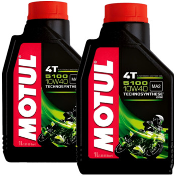 bts-ersatzteile.de :  2 Stück Motoröl 10W40 4T 1 Liter Motul 