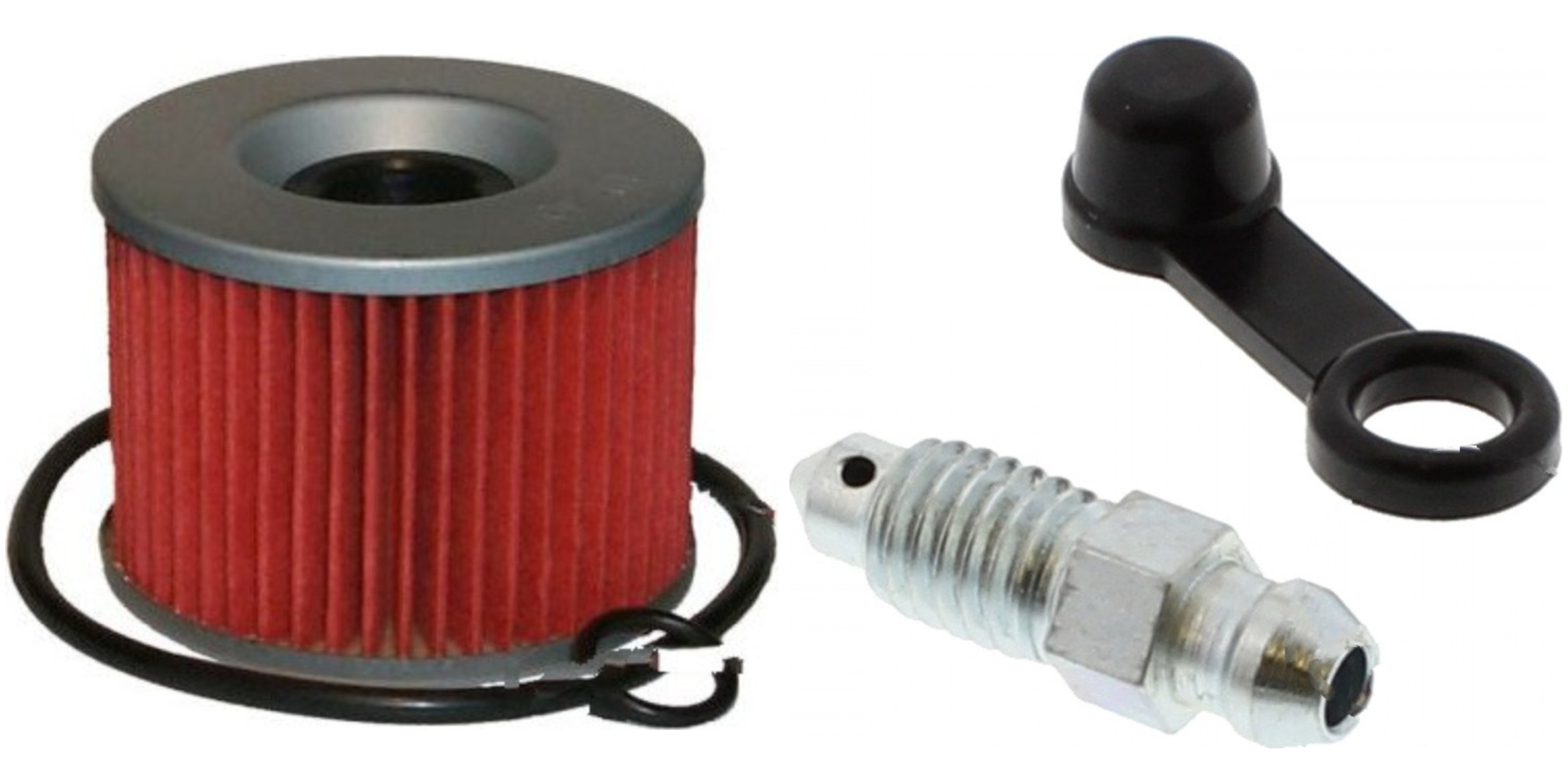 その他 k Ölfilter Hiflo HF401 + Entlüfterschraube für: Honda Kawa
